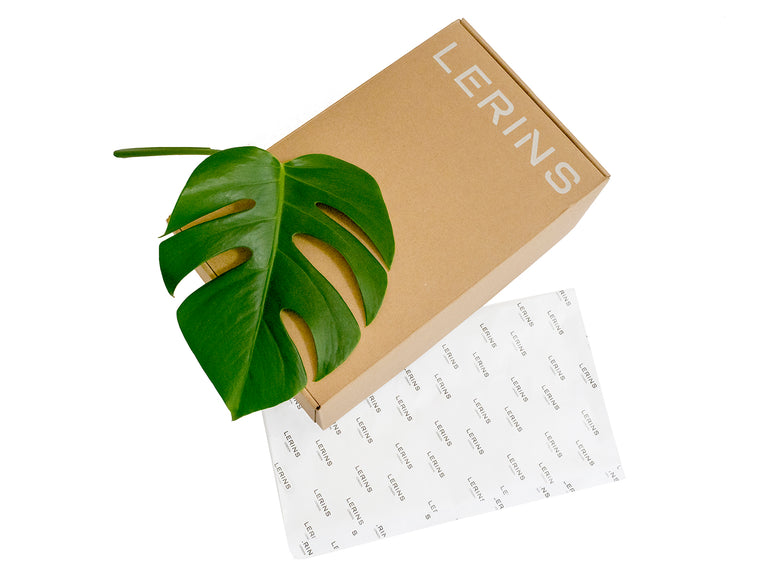 Lerins London sustainable packaging