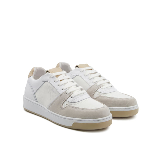 Women's Palm suede & recycled sea plastic | white