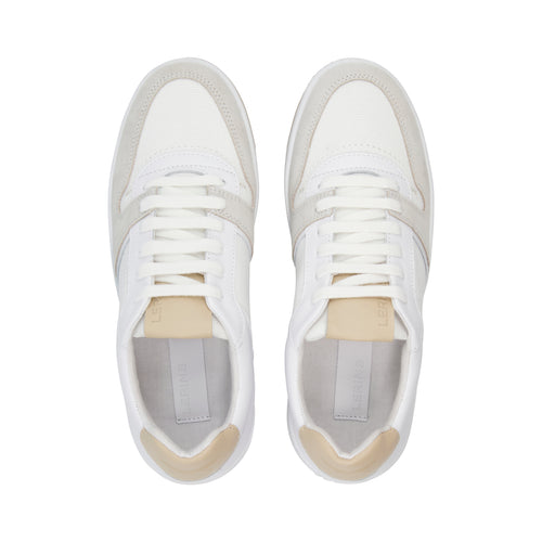 Women's Palm suede & recycled sea plastic | white