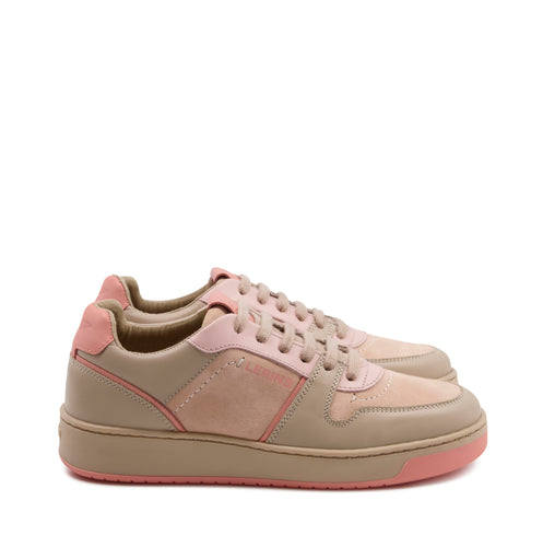 Women's Palm premium leather sneakers | apricot