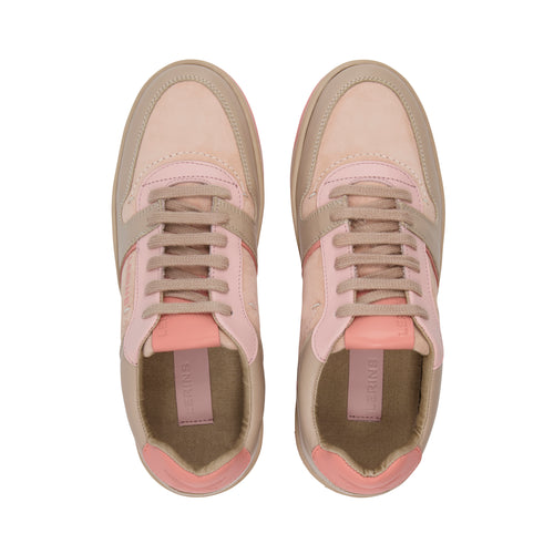 Women's Palm premium leather sneakers | apricot