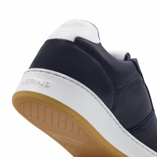 Men's Palm premium leather sneakers | navy