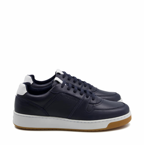 Men's Palm premium leather sneakers | navy