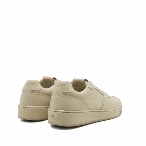 Men's Palm premium leather sneakers | ecru