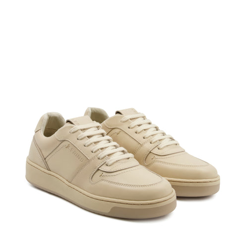 Men's Palm premium leather sneakers | ecru