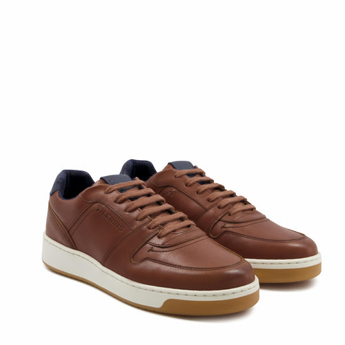 Men's Palm premium leather sneakers | tan
