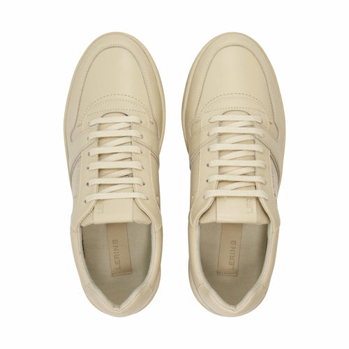 Women's Palm premium leather sneakers | ecru
