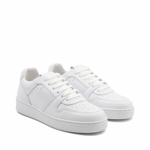 Women's Palm premium leather sneakers | white