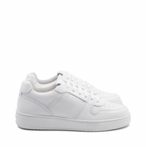 Women's Palm premium leather sneakers | white