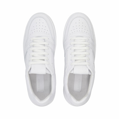 Women's Palm premium leather sneakers | white