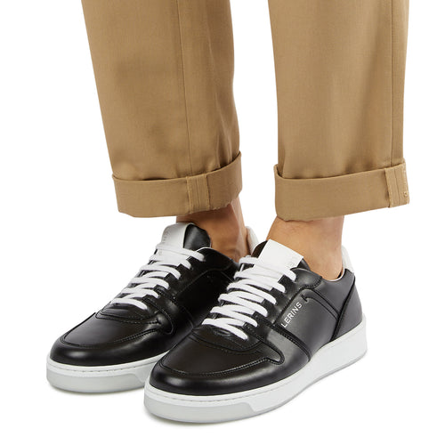 Men's Palm vegan leather sneakers | black