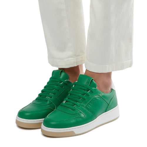Women's Palm premium leather sneakers | green