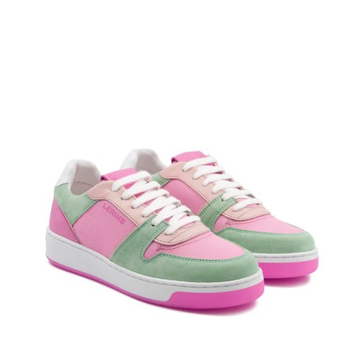 Women's Palm recycled canvas sneakers | mint pink