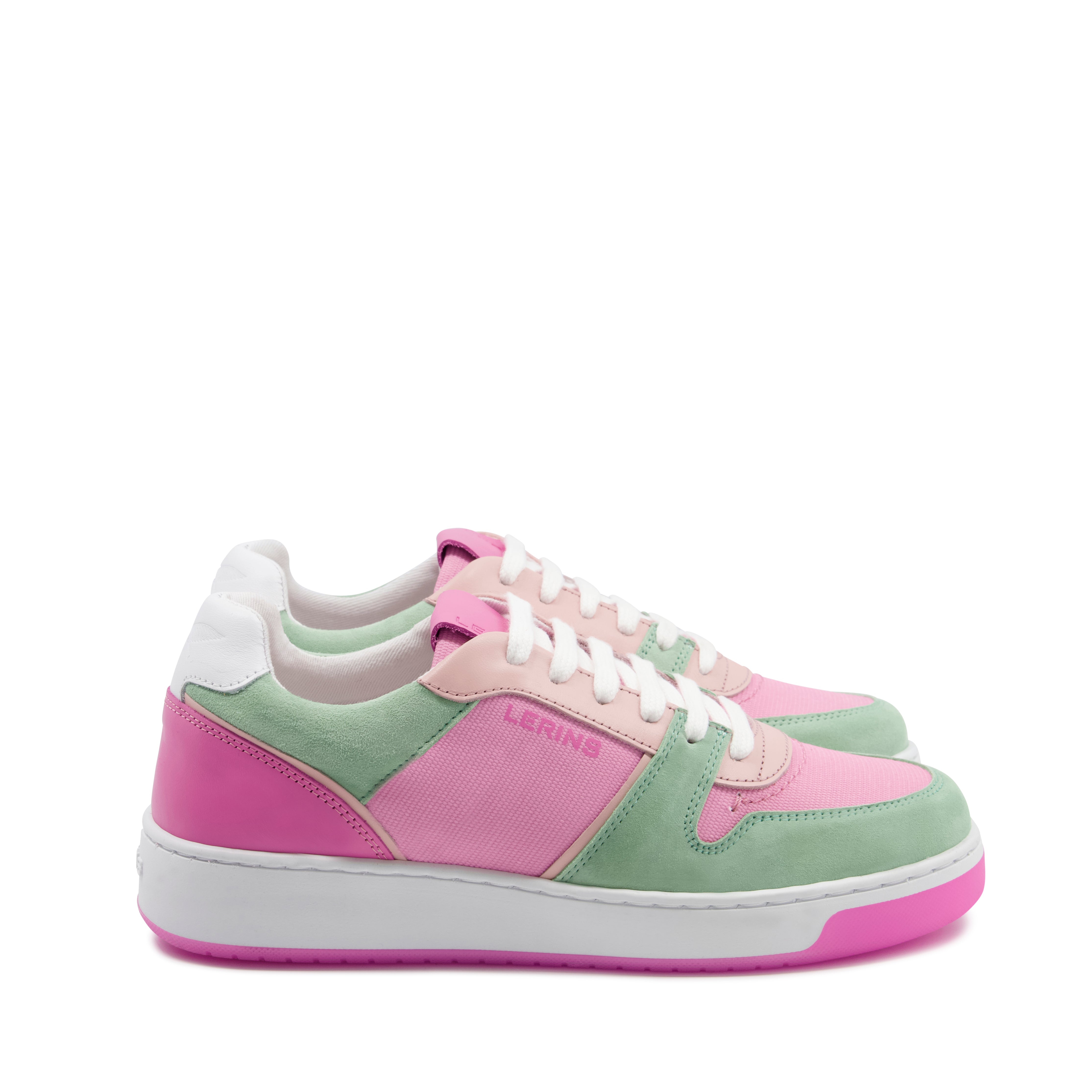 Women's Palm recycled canvas sneakers | mint pink