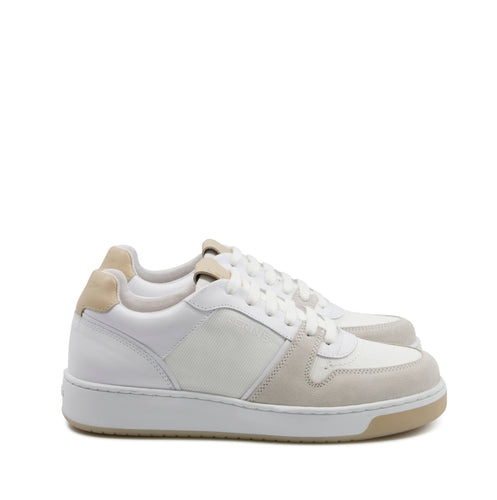 Women's Palm suede & recycled sea plastic | white
