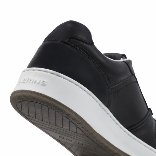 Men's Palm premium leather sneakers | black