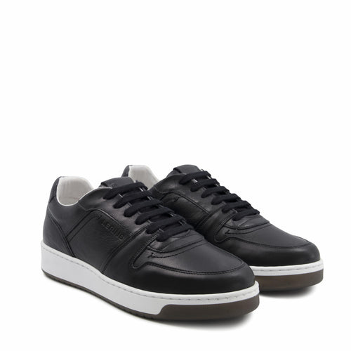 Men's Palm premium leather sneakers | black