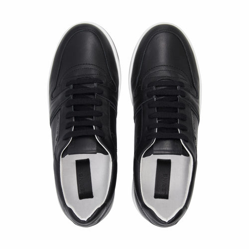 Men's Palm premium leather sneakers | black