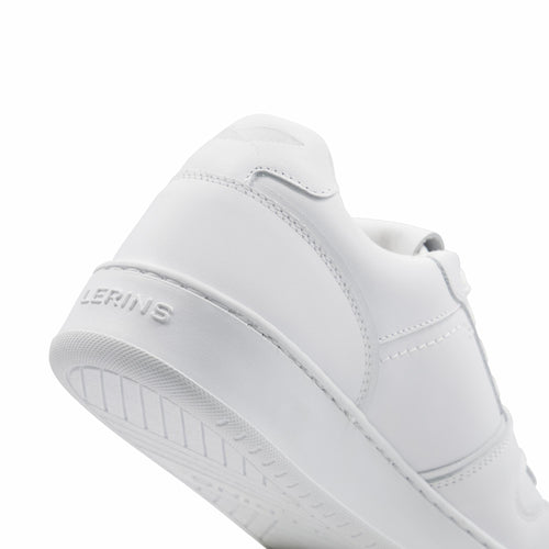 Women's Palm premium leather sneakers | white