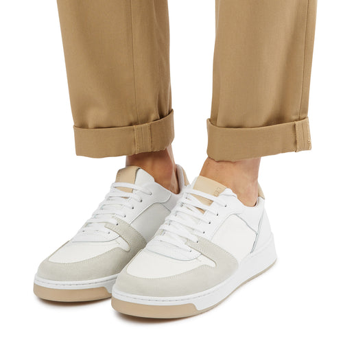 Men's Palm recycled canvas sneakers | white