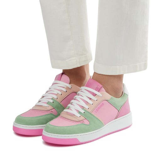 Women's Palm recycled canvas sneakers | mint pink